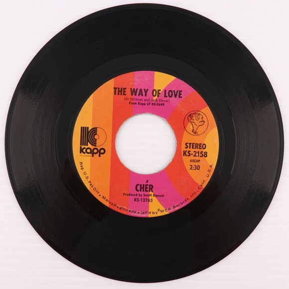 Chér – The Way Of Love / Don't Put It On Me - 45 rpm 7" Record KS-2158 Pinckney - Picture 6 of 8